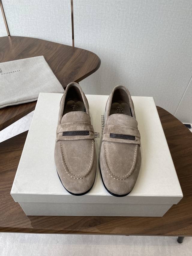 Brunello Cucinelli 25Ss Autumn/Winter New Retro Loafers. Brunello Cucinelli is a