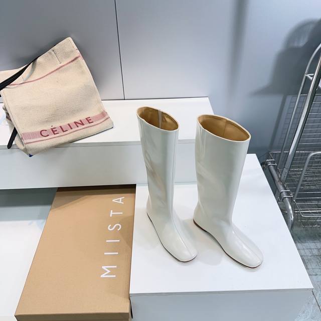 High-quality factory release! Miista 25Ss new autumn/winter straight-leg slip-on