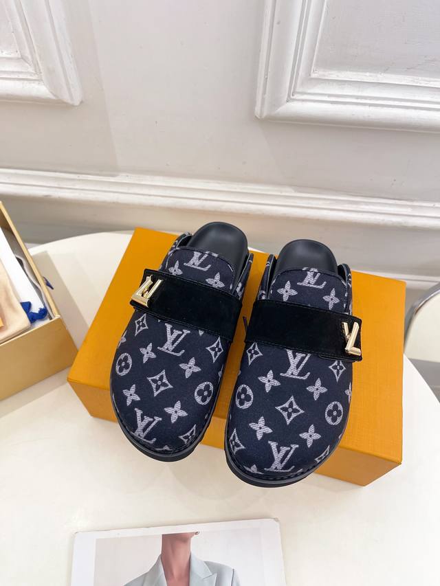 Louis Vuitton 25 2025 Early Autumn New Top-Tier Version The latest LV Cosy mule