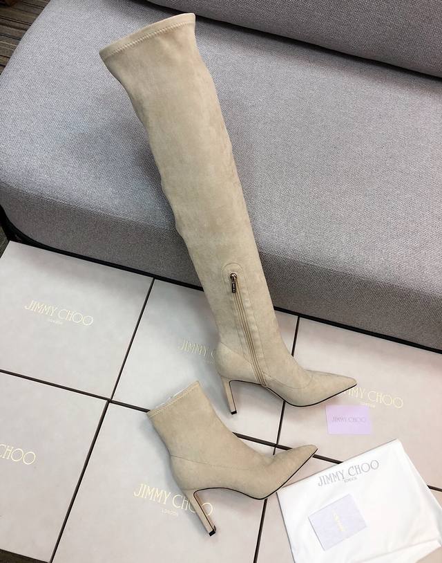 Jimmy Ch*Oo Jc Jimmy Zhou Classic Over-the-Knee Boots Newly Upgraded Version Out