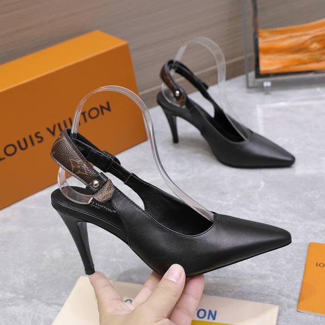 Top-quality Louis Vuitton LV Legacy Slingback Sandals (Summer 2025) - This Legac