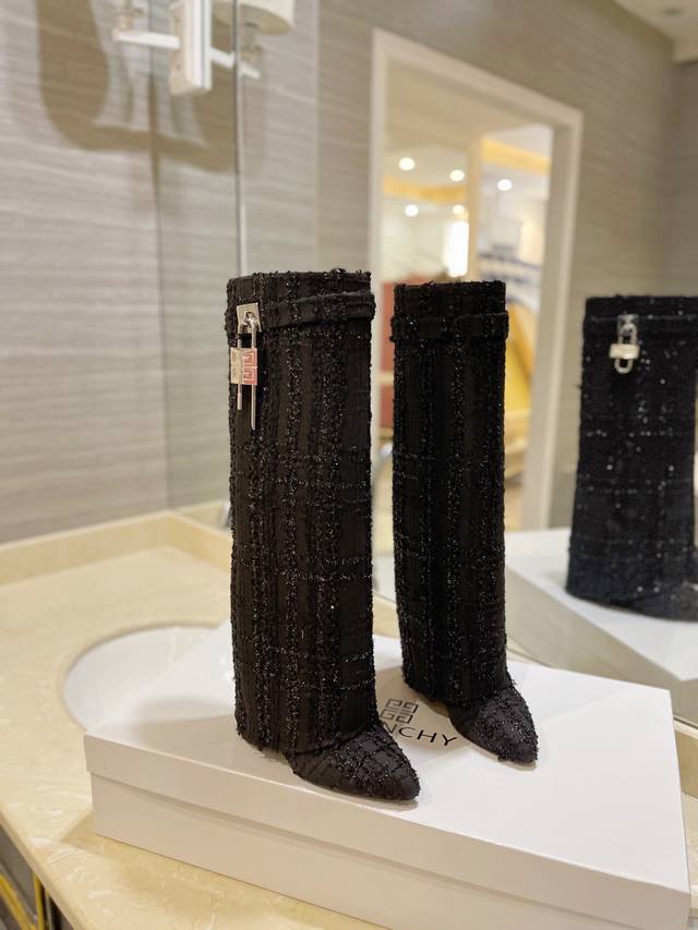 Price P: Authentic Custom Version Givenchy New Washed Denim Ankle Boots, Highest