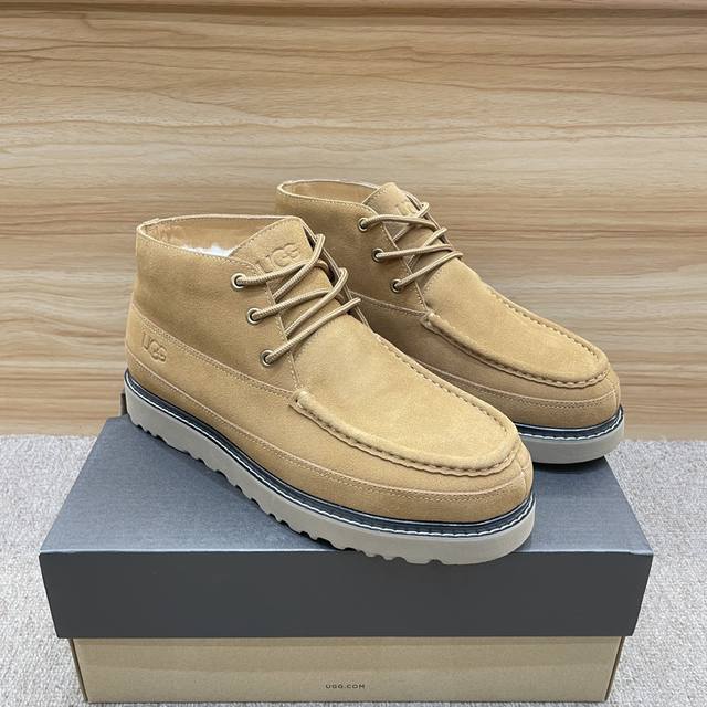 Ugg Men's Snow Boots, Imported from Australia, Thickened Wool, Ugg Furry Shoes,