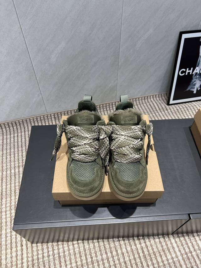 Ugg~25Vs Hot Selling Platform Casual Shoes Series Round Toe Platform Casual Shoe