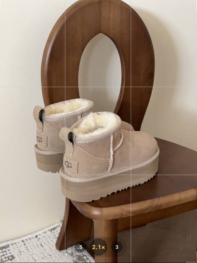 Children's 3cm Thick-Soled Snow Boots Last year's popular mini 3cm boots are now