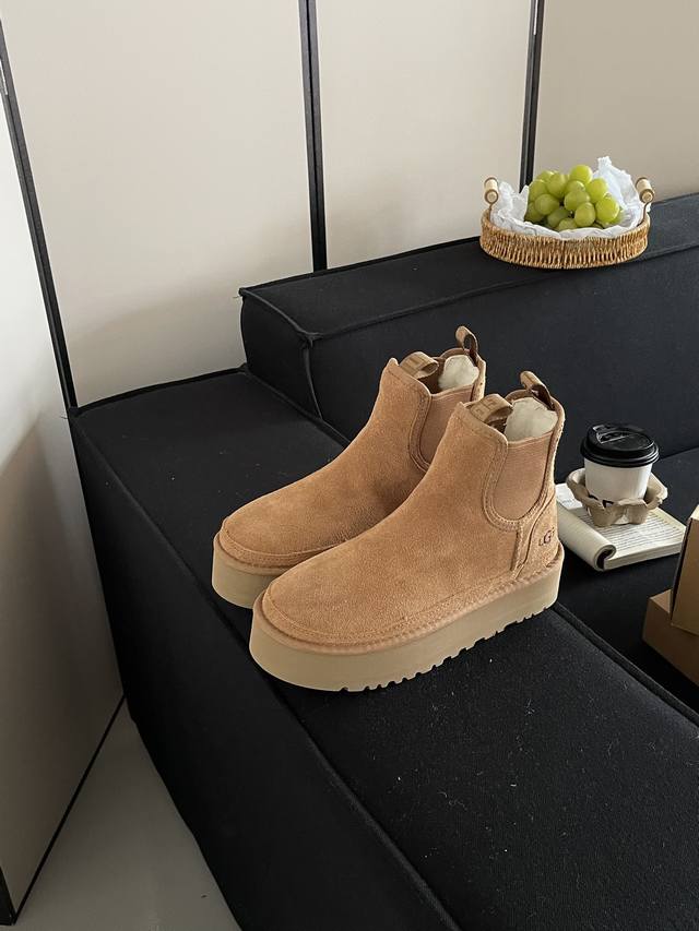 Chelsea Fashion Boots Autumn/Winter New Women's Casual Comfortable Thick-Soled C