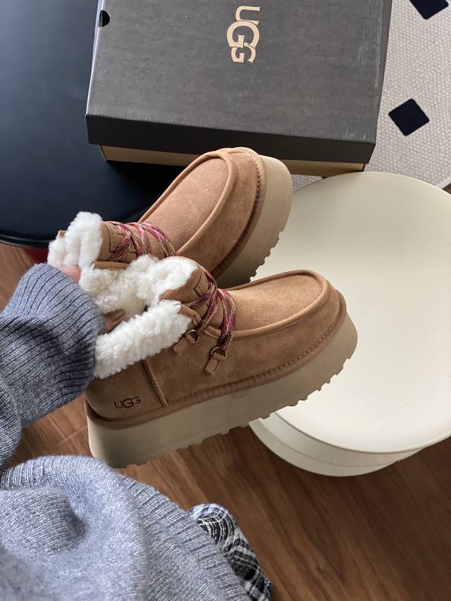 New Fukka lace-up style, Maillard style! continues the comfortable and versatile