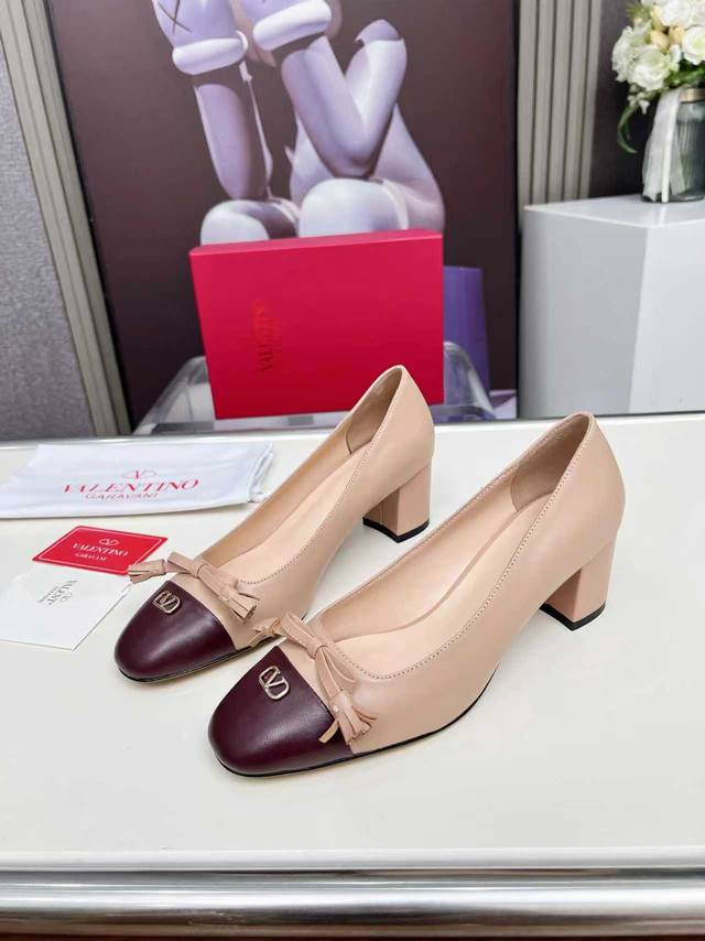 Valentino's new Mary Jane ballet flats from the Michele collection. The contrast