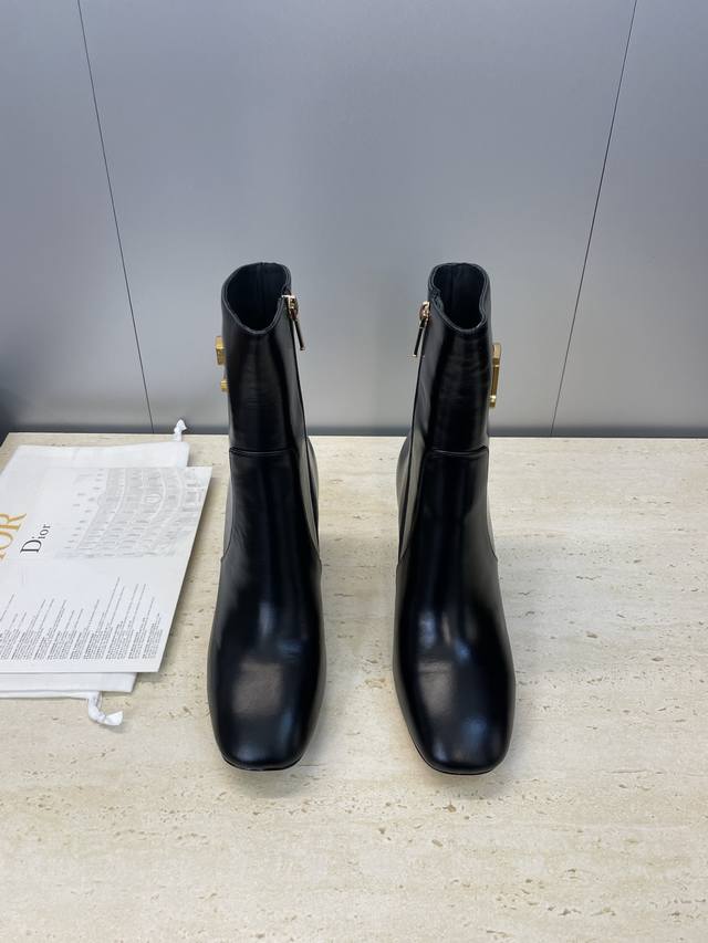 Factory Price Dior 2025 Autumn/Winter New C'Est Haute Couture Series Chunky Heel