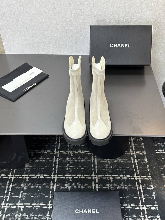 2025 Chanel Ankle Boots, a must-have item for this fall/winter season!! Chanel's