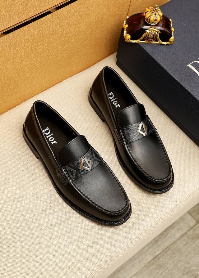 Product Trademark: Dior Casual Leather Shoes True to Size: 38-44, 45 (Made to Or