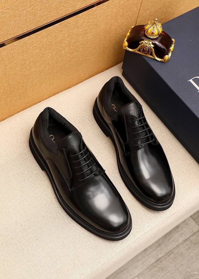 Product Trademark: Dior Business Leather Shoes True to Size: 39-44, 38.45 (Made