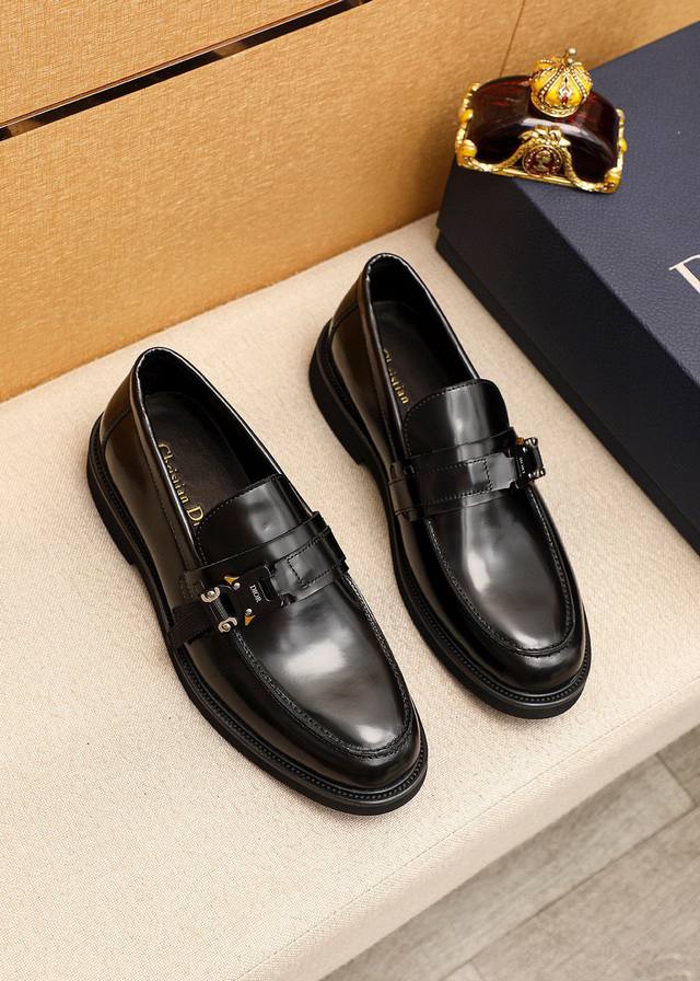 Product Trademark: Dior Casual Leather Shoes True to Size: 39-44, 38.45 (Made to