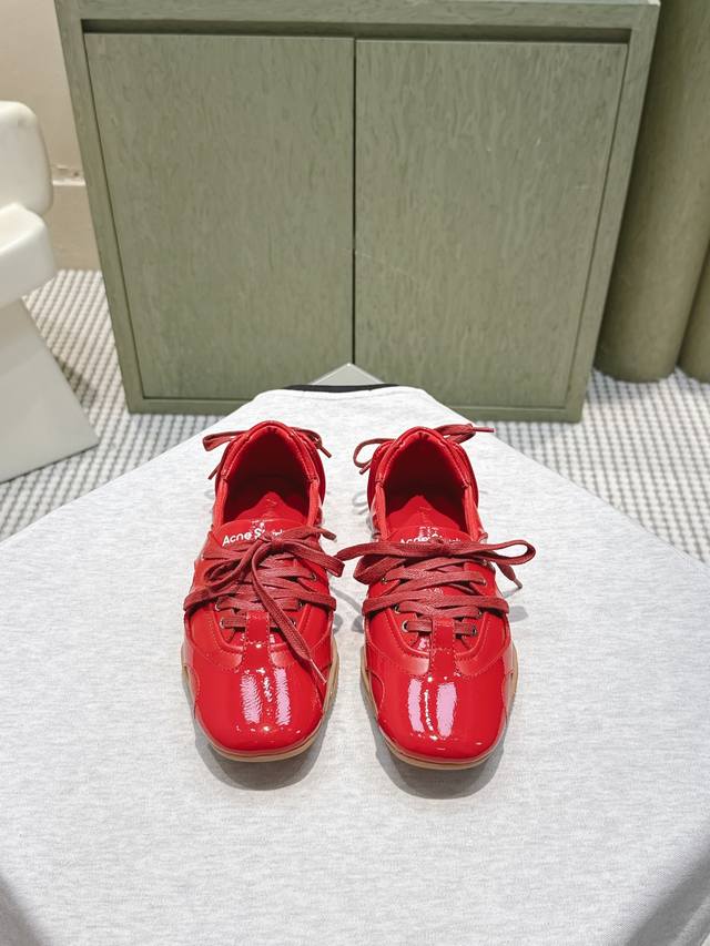 High-quality Acne Studios 25Ss Spring/Summer runway ballet flats (Ddd). Every pa