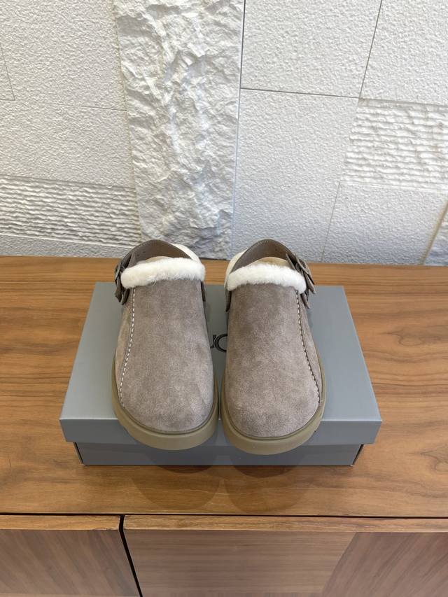 Top Version: Ugg 2025 Autumn/Winter New Thick-Soled Casual Shoes, Half-Mount Mul