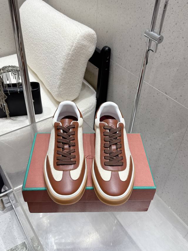 Top-tier version: Women's/Men's Loro Piana Couple Style German Training Shoes/Ca