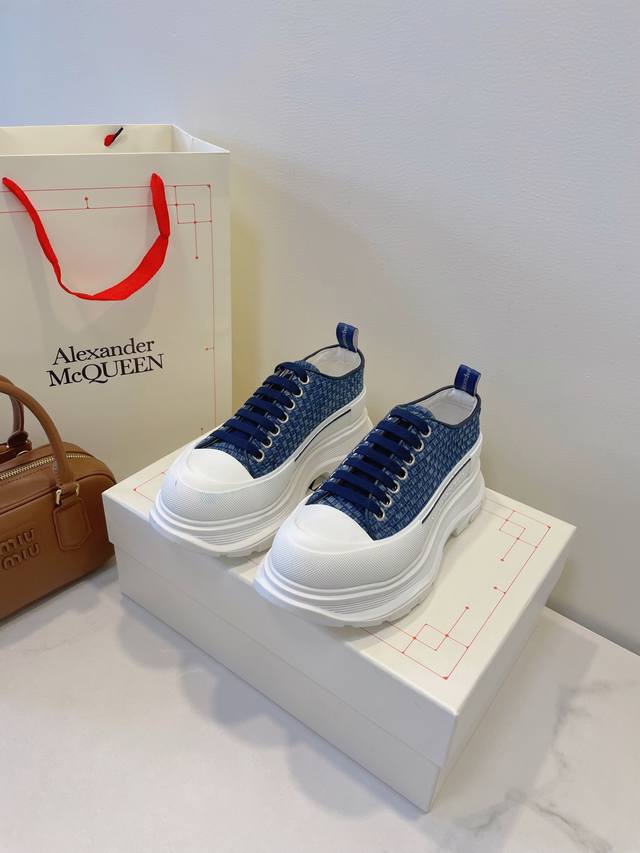 High-end version Alexander McQueen. Featuring the same exclusive open-mold mater