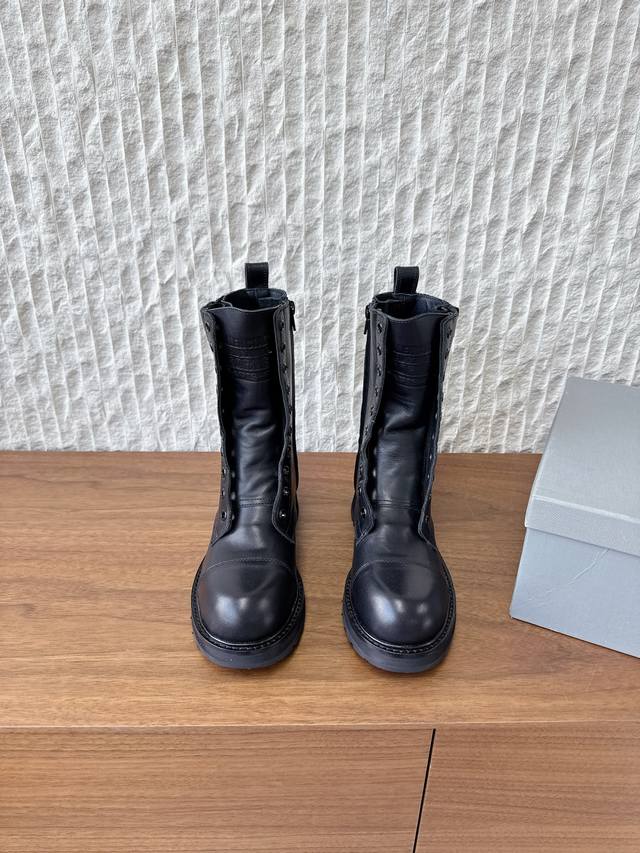 G259 Men's Size +10 Balenciaga 25Ss Autumn/Winter New Style Faux Lace-up Couple