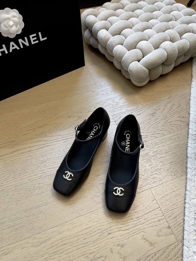 Chanel 25K New Mary Jane Chunky Heel (Top Version)! Early Release! Made with gen