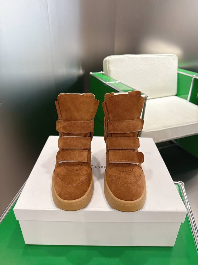 K013 Isabel Marant Bobby Wedge Casual Shoes A perfect encounter between exquisit