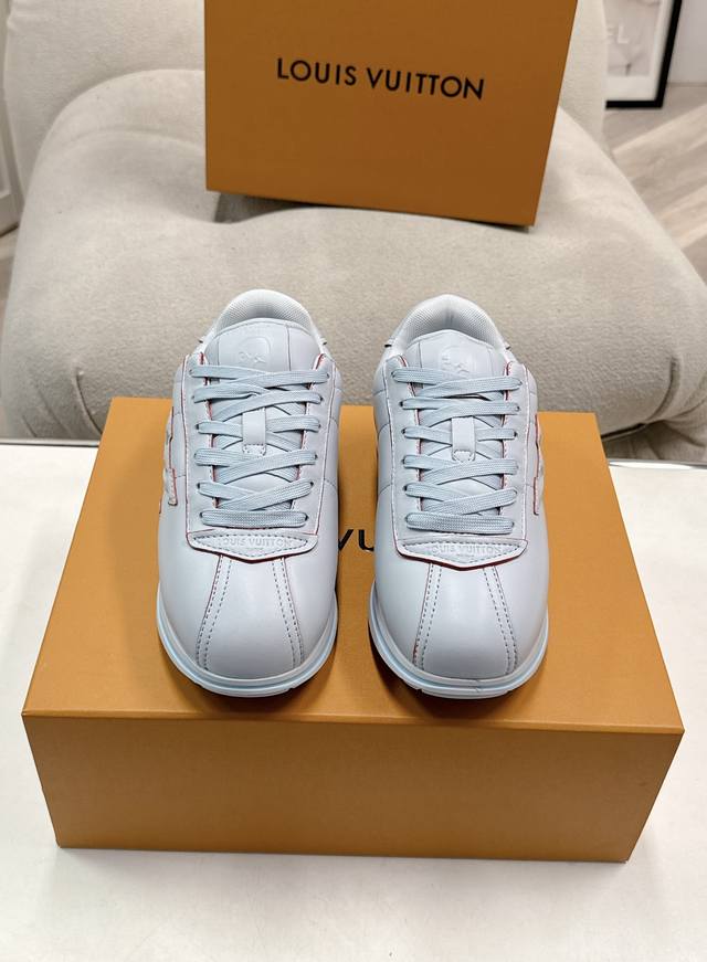 Men's +10 Louis Vuitton Pharrell Williams Collaboration Runway Style Platform Ca