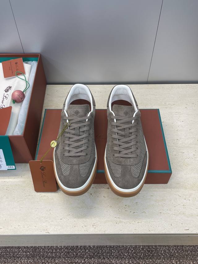 Factory Price P Loro Piana 2025 Spring/Summer New Tennis Walk Series Couple Casu