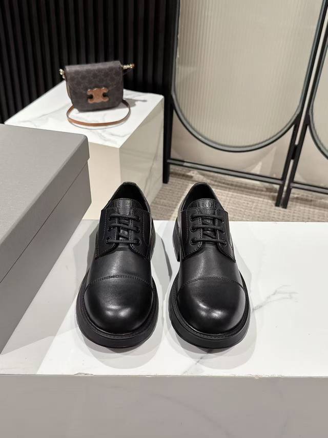 Balenciaga 25Fw New Early Autumn Derby Boots! This year's hottest understated lu