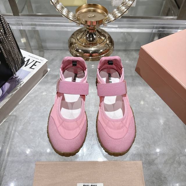 Factory direct Miu Miu 25 Biscuit Shoes, Forrest Gump Shoes, Casual Shoes, Sport