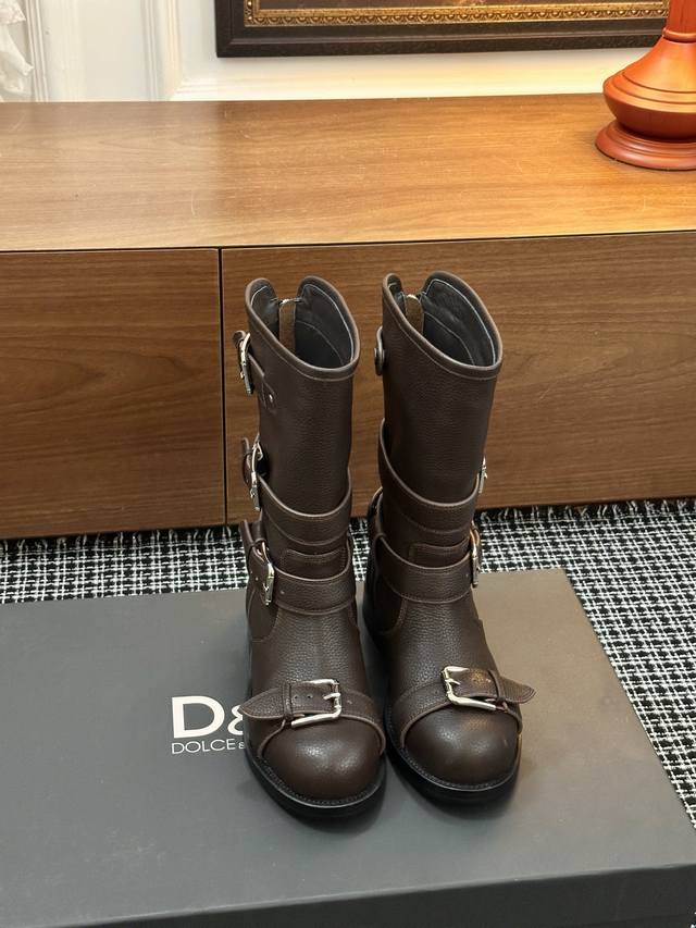 Autumn/Winter New Style Riding Boots 10-inch Major luxury brands have started pl