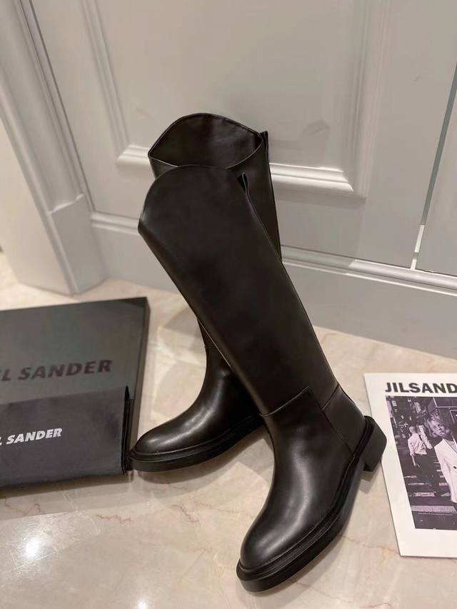 Jilsander 20Ss Hot Selling Celebrity Long Boots. These boots are sold out everyw