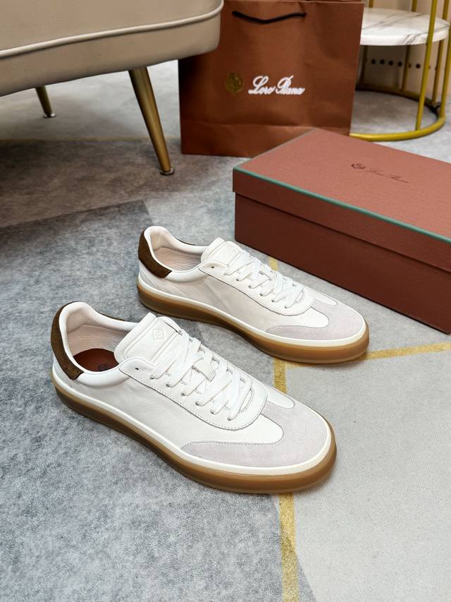 High-quality, exquisitely packaged Loropiana popular sneaker style. The breathab