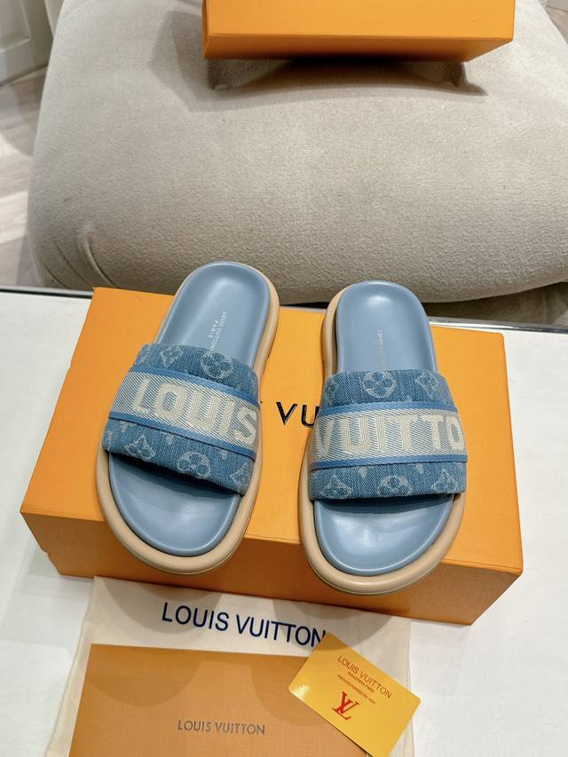 Lv Couple style, the latest style of slippers, a must-have item from the officia