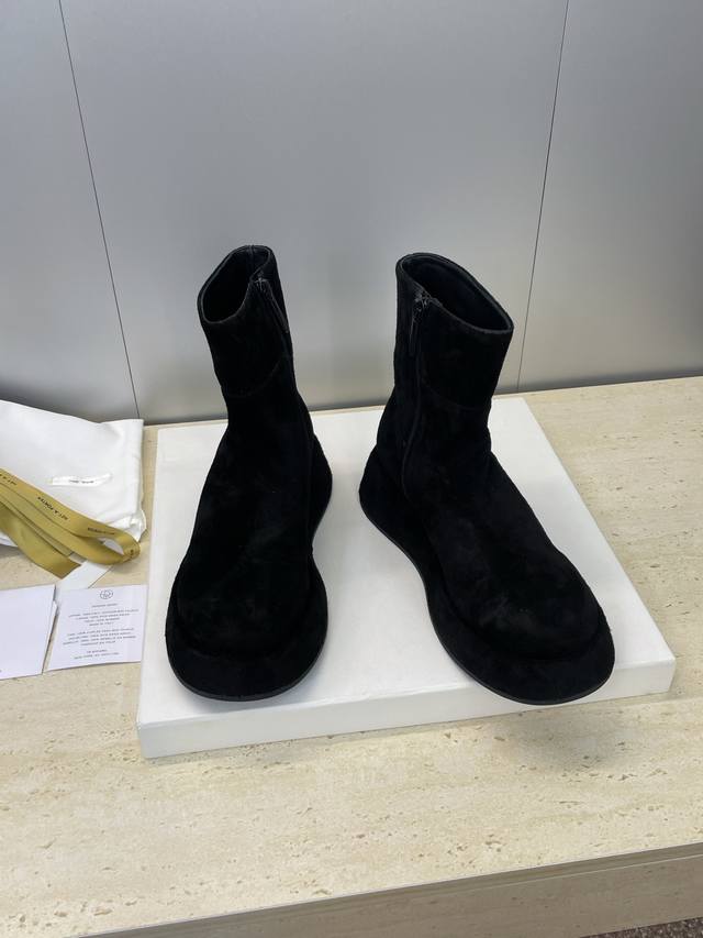 Factory Price P The Row 2025 Autumn/Winter New Side Zipper Motorcycle Women's An