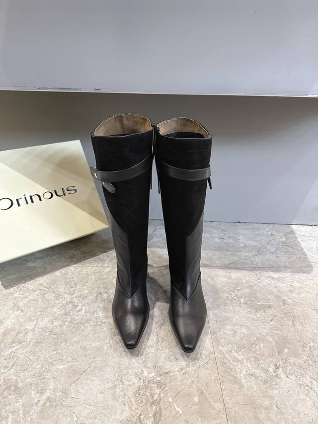 Orinous 25Ss Autumn/Winter New Exquisite Pointed Toe Boots: The long-awaited min