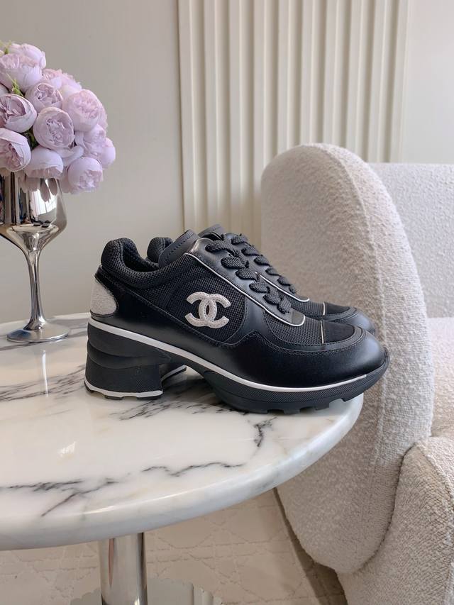 Factory Price P Chane* The most anticipated high-heeled platform sneakers of the