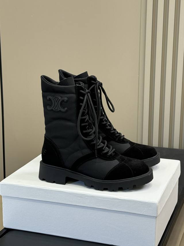 Top Quality Celine 2025 New Ankle Boots. Made with selected imported cowhide lea