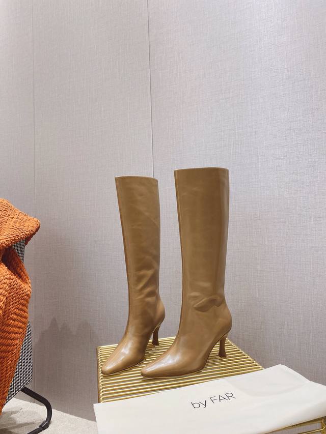 Factory Price P By Far 2025 Autumn/Winter New Arrival Elegant Full Leather Kitte