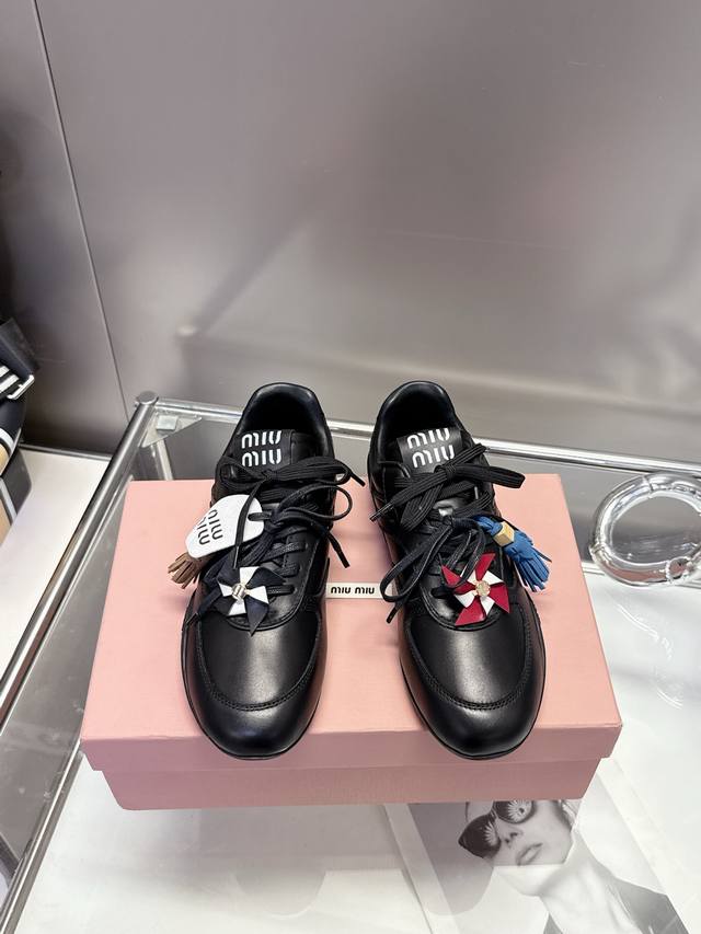 Retro New Chapter: Miu-style waxed calfskin shoes, reconstructing fashion genes