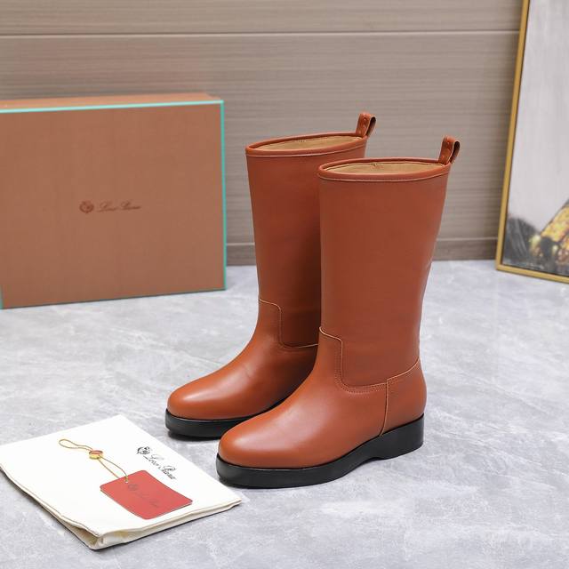 High-quality Loro Piana Kilda Long Boots (Autumn/Winter New Arrival). These icon