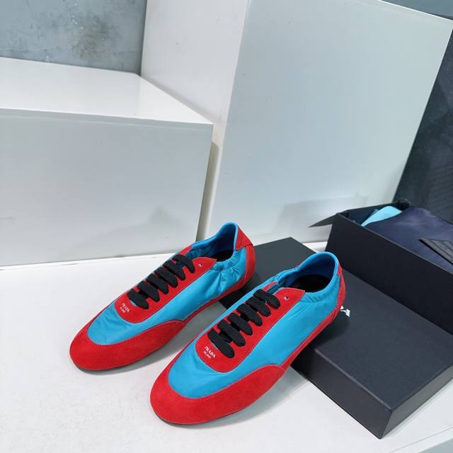 High-quality factory direct! Top-quality Prada Spring/Summer 2025 German Trainin