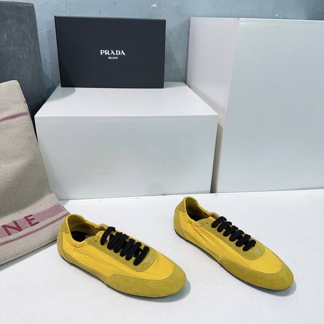 High-quality factory direct! Top-quality Prada Spring/Summer 2025 German Trainin