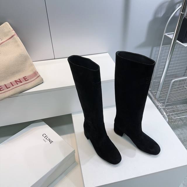 High-quality factory-made long boots! Top quality Celine 25Ss Fall/Winter new ar