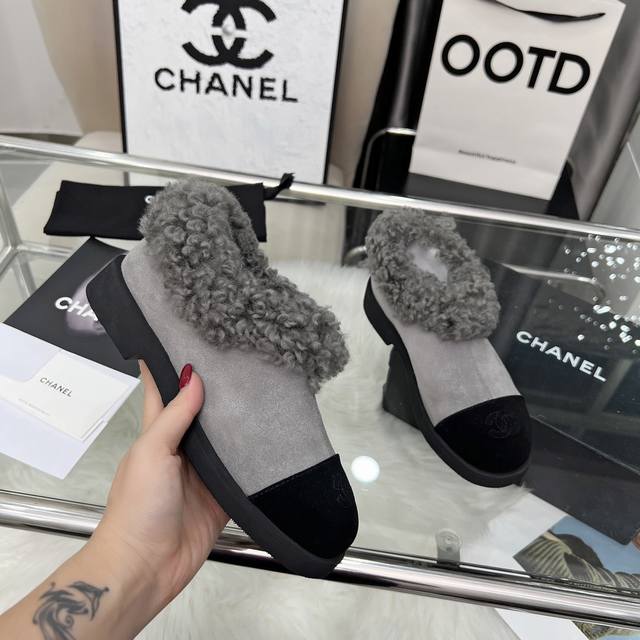 High-quality Chanel 2025 Fall/Winter latest style ankle boots from boutiques, a