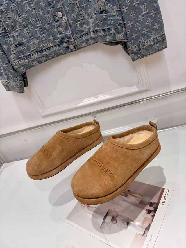 Balenciaga Alaska Soft Platform Mule Slippers Top-tier quality Balenciaga platfo