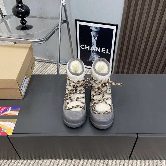 Factory: Exclusive Top-Tier Version Moon Boot 2025 VS Autumn/Winter Latest Snow