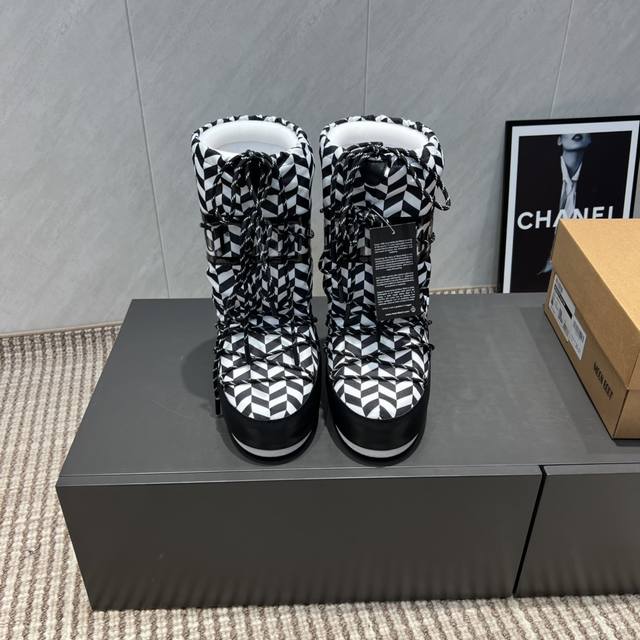 Factory Direct: Exclusive Top-Tier Version, Newly Upgraded Version Moon Boot 202