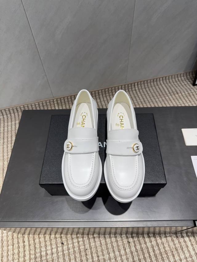 Factory Exclusive Top-Tier Version Chanel* Chanel 25Vs Autumn Latest Loafers Ser