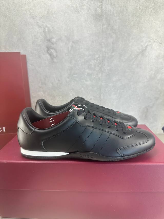 Top Version: 2025 Early Autumn New Couple Style Gucci Shift Series Couple Retro