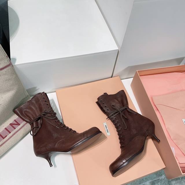 High-quality factory production! Top-tier original version! Miu Miu 25Ss Fall/Wi