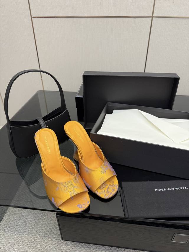 Dries Van Noten 25Ss New Unique Heel Women's Shoes. Each pair is as beautiful as